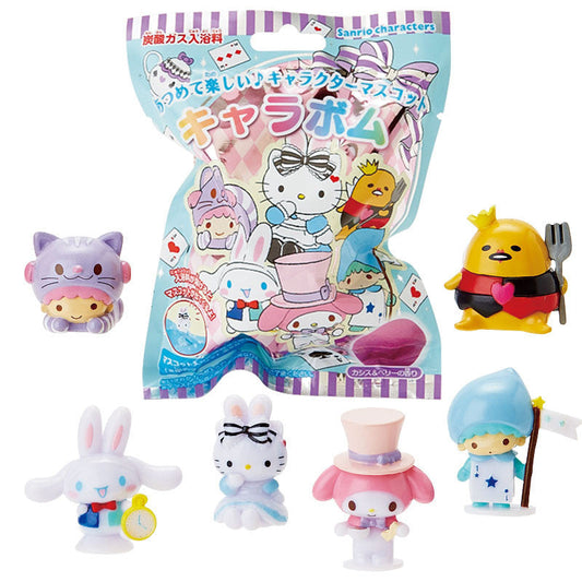 Japan Sanrio  Toys Bath Ball， Soaking Ball, Dissolved with Toys Floating Out【Sanrio Characters】Cassis and berry notes