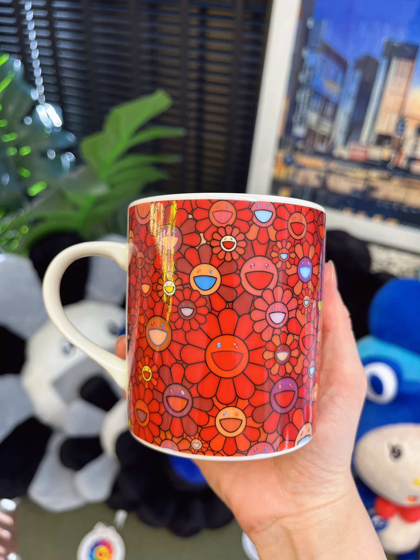 Takashi Murakami Full Sunflower Ceramic Mug