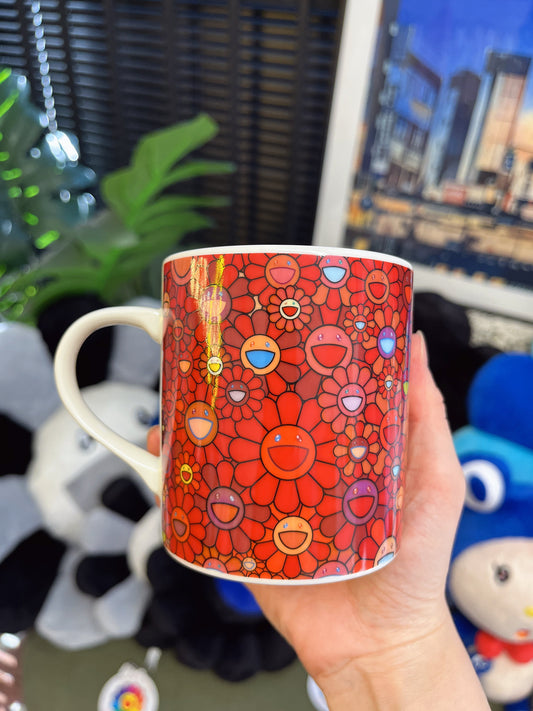 Takashi Murakami Full Sunflower Ceramic Mug