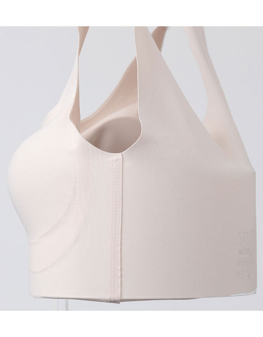 Japan wacoal GOCOCi Basic Thick Straps Bra Without Steel Ring CGG535 BEColor