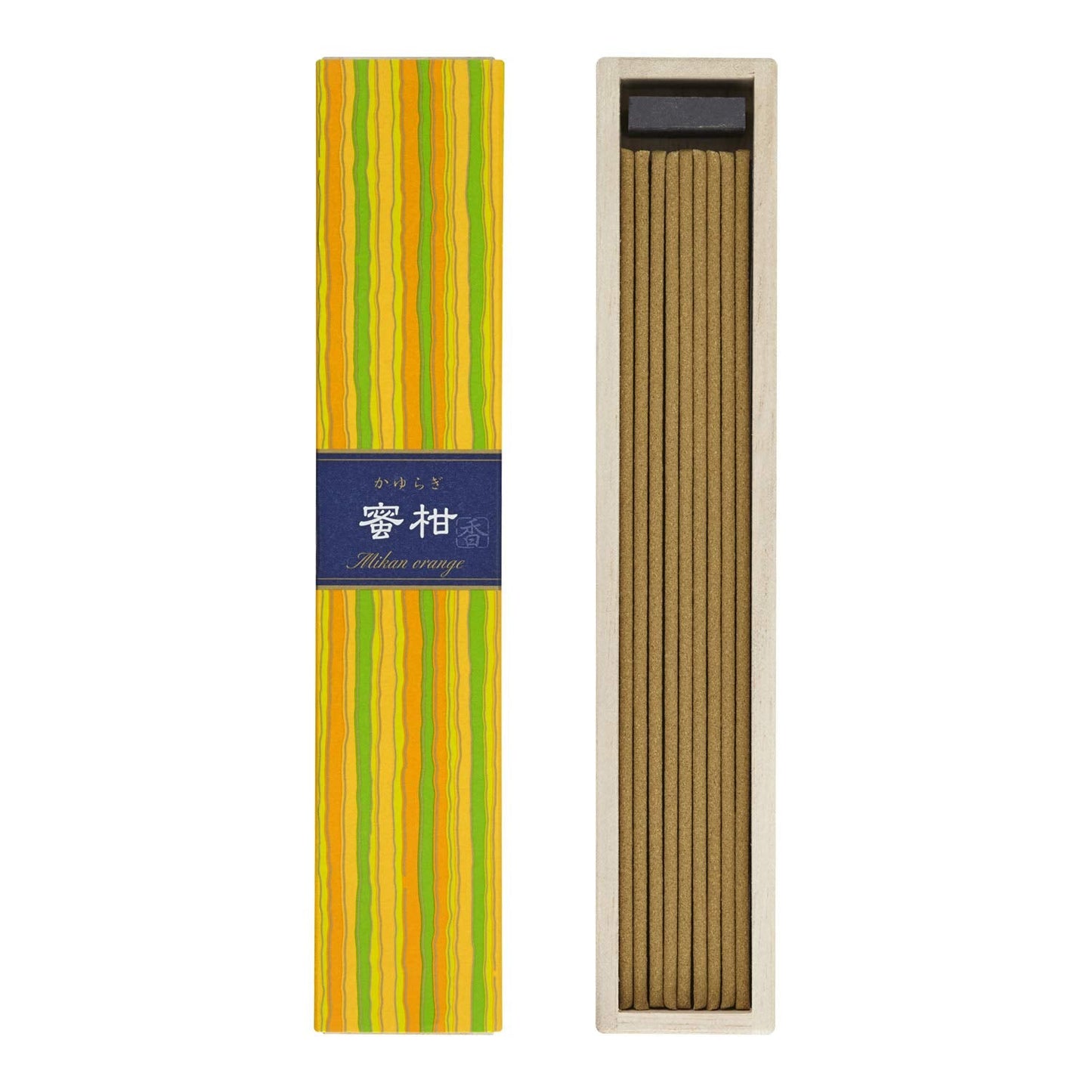 Nippon Kodo Kayuragi Incense – Mikan Orange (40 sticks with holder)