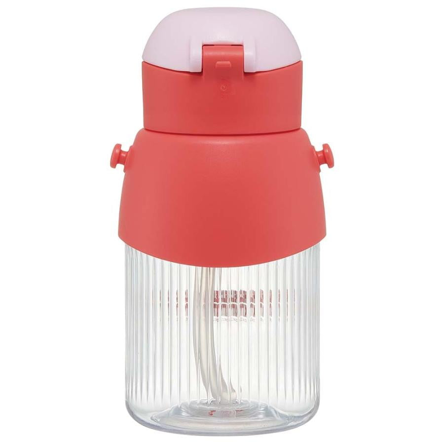 Skater Hello Kitty Kids Straw Bottle 590ml – Dual-Drink Portable Cup with Strap