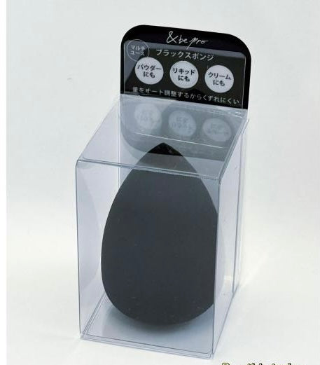 &be Makeup Sponge Puff – Black (by Yusuke Kawakita)