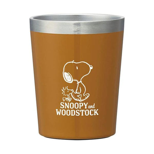 Skater Snoopy Stainless Steel Insulated Coffee Cup 240ml