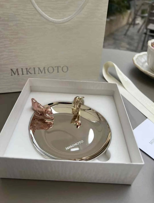 Mikimoto Limited Edition Cats Tray