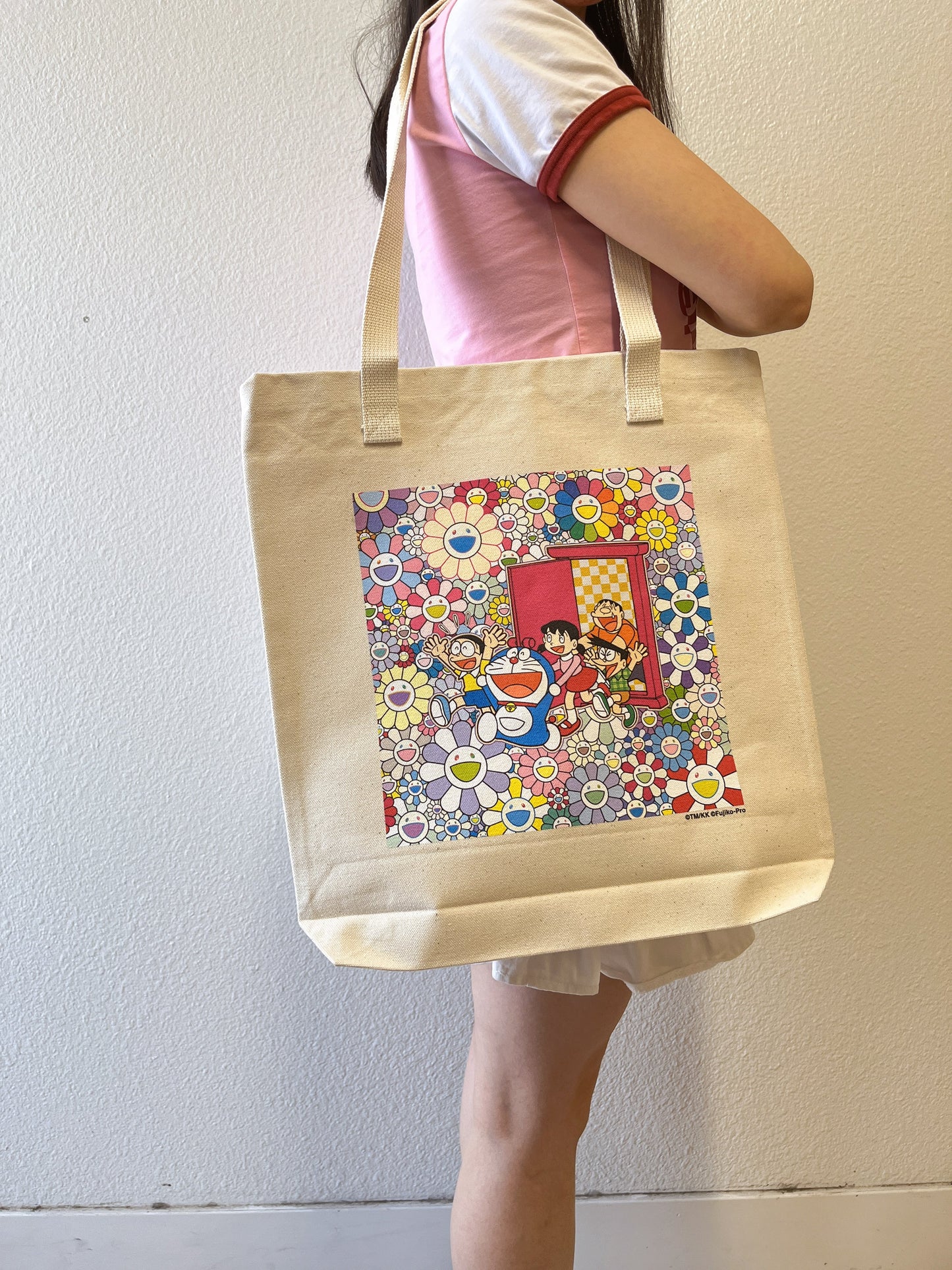 Takashi Murakami × Doraemon Canvas Tote