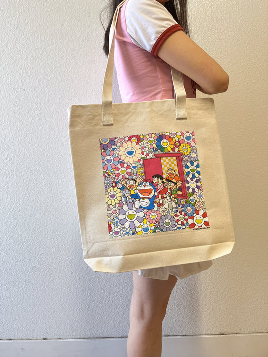 Takashi Murakami × Doraemon Canvas Tote