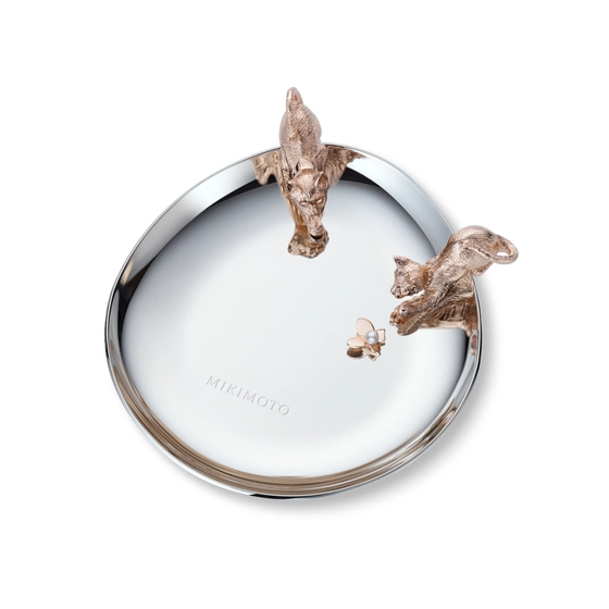Mikimoto Limited Edition Cats Tray