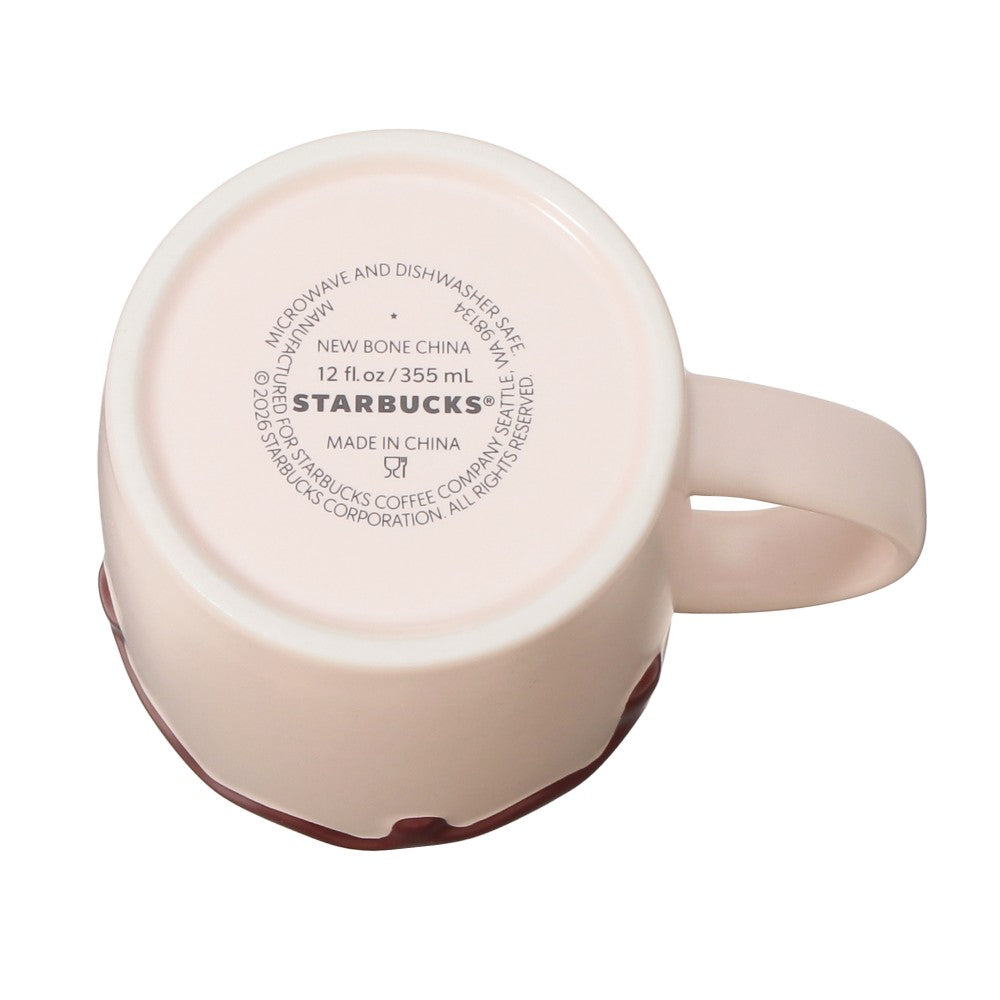 Starbucks Japan 2026 Valentine's Day Limited Edition Chocolate Mug (355ml)