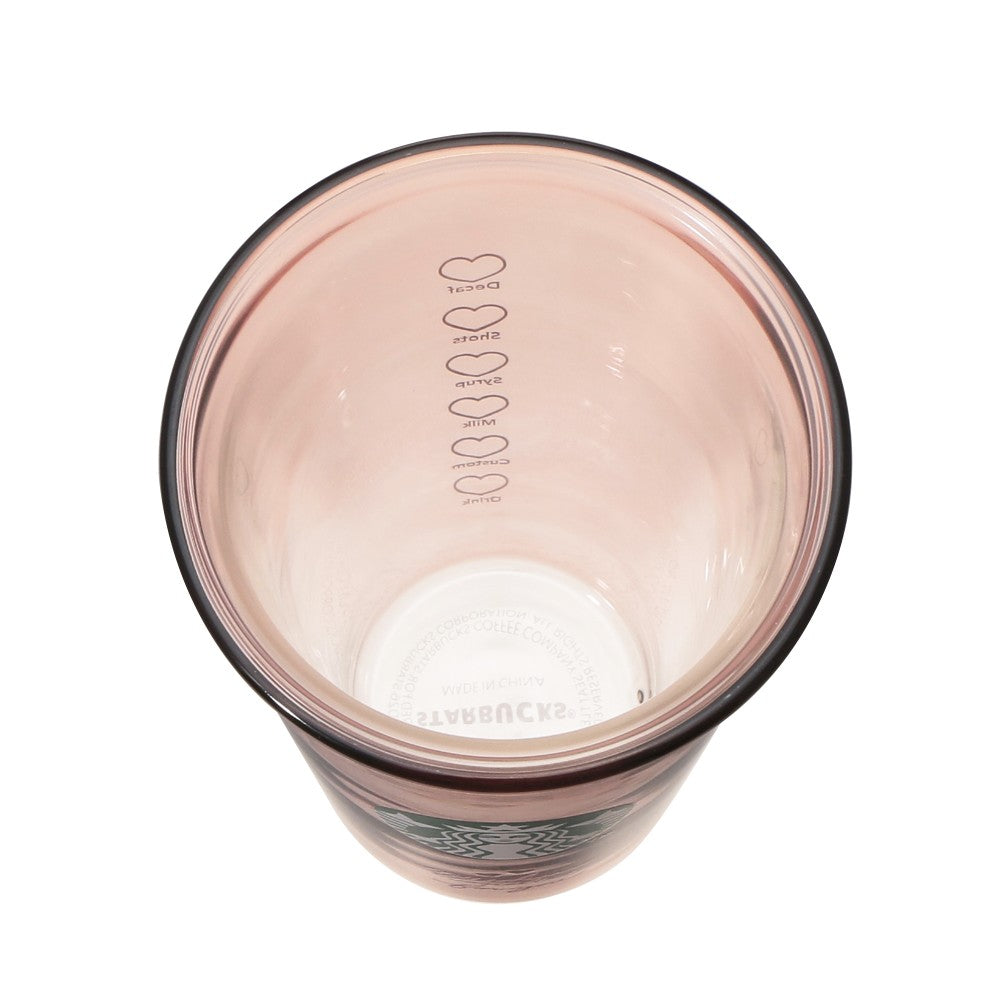 Starbucks Japan 2026 Valentine's Day Limited Edition Double-Walled Heat-Resistant Glass Cup Gift Set (355ml)