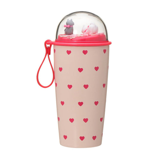Starbucks Japan 2026 Valentine's Day Limited Edition Cat Stainless Steel Tumbler (355ml)