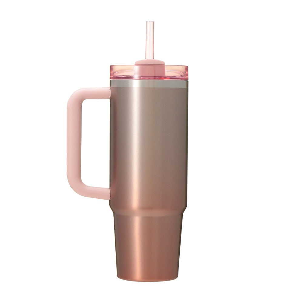 Starbucks Japan 2026 Valentine's Day Limited Edition Stanley Gradient Pink Stainless Steel Tumbler (887ml)