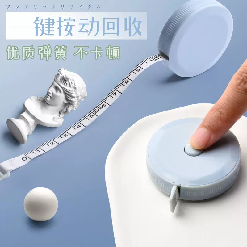 Mini Portable Tape Measure 2M – Macaron Colors