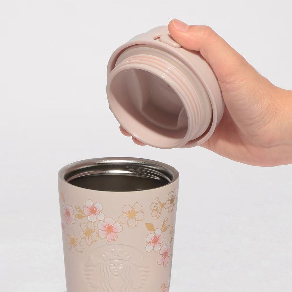 Starbucks Japan 2026 Sakura Limited Edition (First Wave): Sakura "To-Go" Insulated Tumbler (473ml)