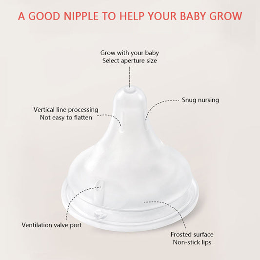 Japan Pigeon Breast Milk Feeling Nipple Wide caliber LL 2pcs/box 9 months and up