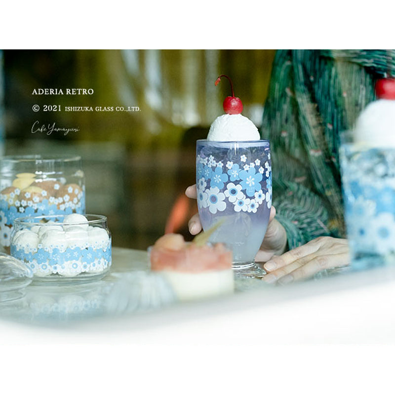 Aderia Ishizuka Glass – Showa Retro Glass Cup Collection (Multiple Designs Available)