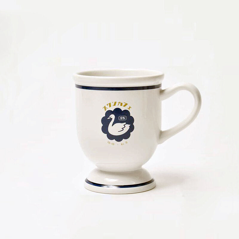 IPPINSHA Showa Retro Ceramic Mug – Yamagata Cup 270ml (No Box)