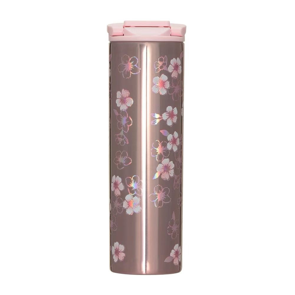 Starbucks Japan 2026 Sakura Limited Edition First Drop, Chloe Sakura Insulated Water Bottle, 473ml