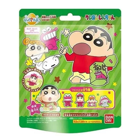 Japan BANDAI Toys Bath Ball， Soaking Ball, Dissolved with Toys Floating Out【Crayon Shin-Chan】