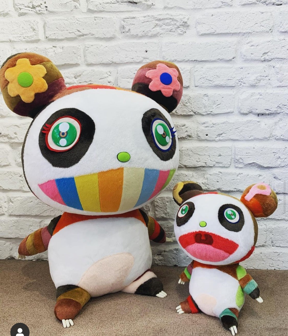 Takashi Murakami Panda Plush – Kaikai & Kiki Collection
