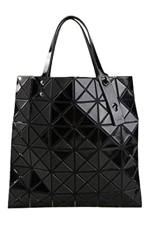 ISSEY MIYAKE BAO BAO Women's Bag, Shoulder Bag, Tote Bag Glossy Six Compartments AG053-15 Glossy black