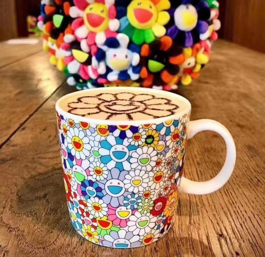 Takashi Murakami Flowers Mug