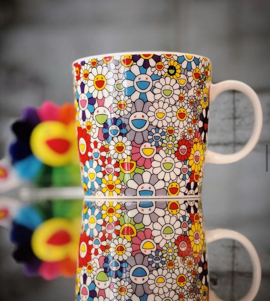 Takashi Murakami Flowers Mug