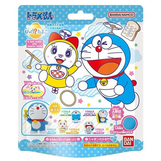 Japan BANDAI Toys Bath Ball， Soaking Ball, Dissolved with Toys Floating Out【Doraemon】