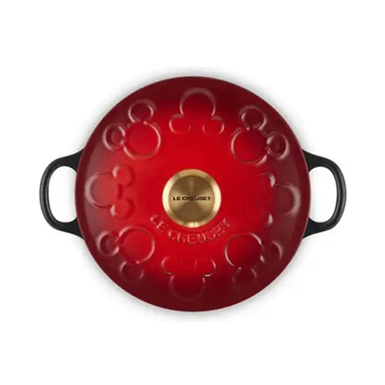 Le Creuset x Disney Mickey Collection Co-branded Cast Iron Skillet 18cm