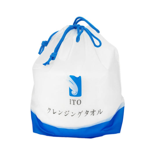 Japan ITO Facial Cotton Tissue, Pearl Cotton Towel, Disposable Cleansing Towel, Large Thick Roll, Wet & Dry 80pcs