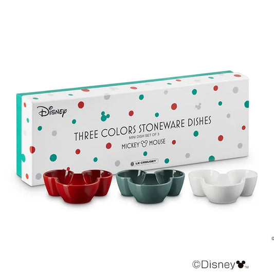 Le Creuset x Disney Mickey Limited Edition Mini Dish Set of 3