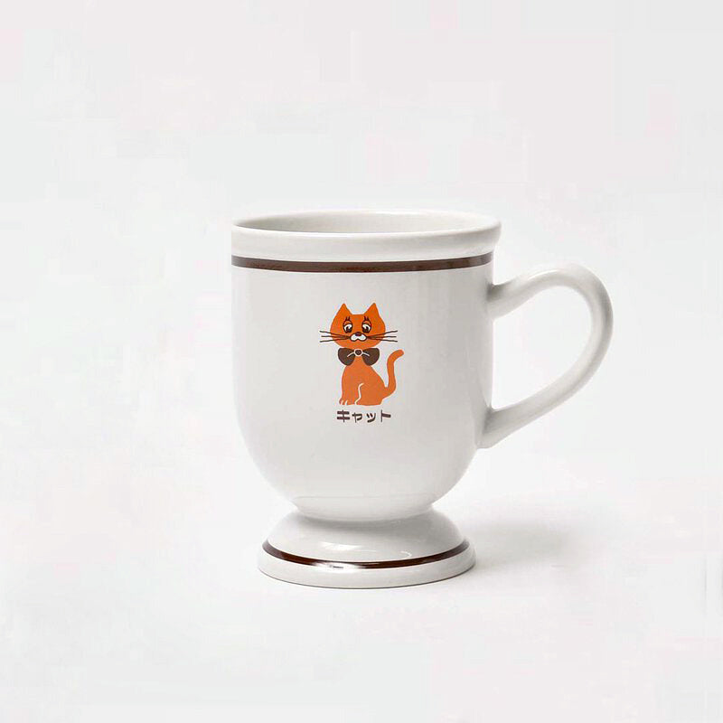 IPPINSHA Showa Retro Ceramic Mug – Yamagata Cup 270ml (No Box)