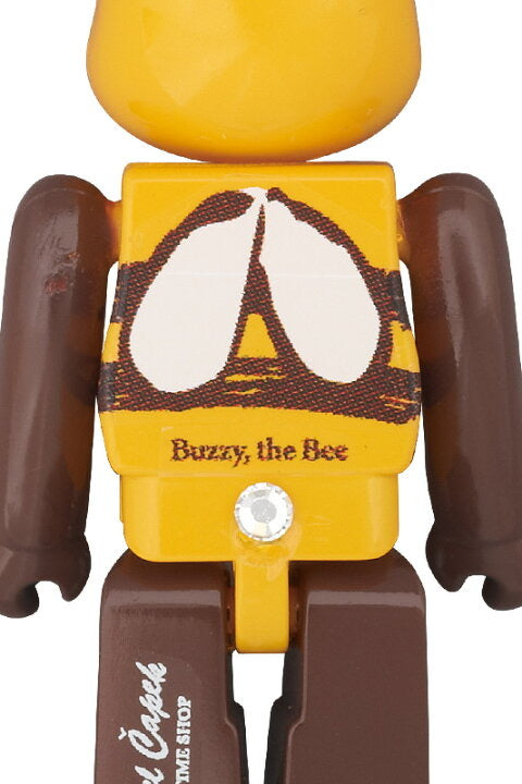 Happy BE@RBRICK Buzzy Karel Capek 70% bee Keychain Pendant