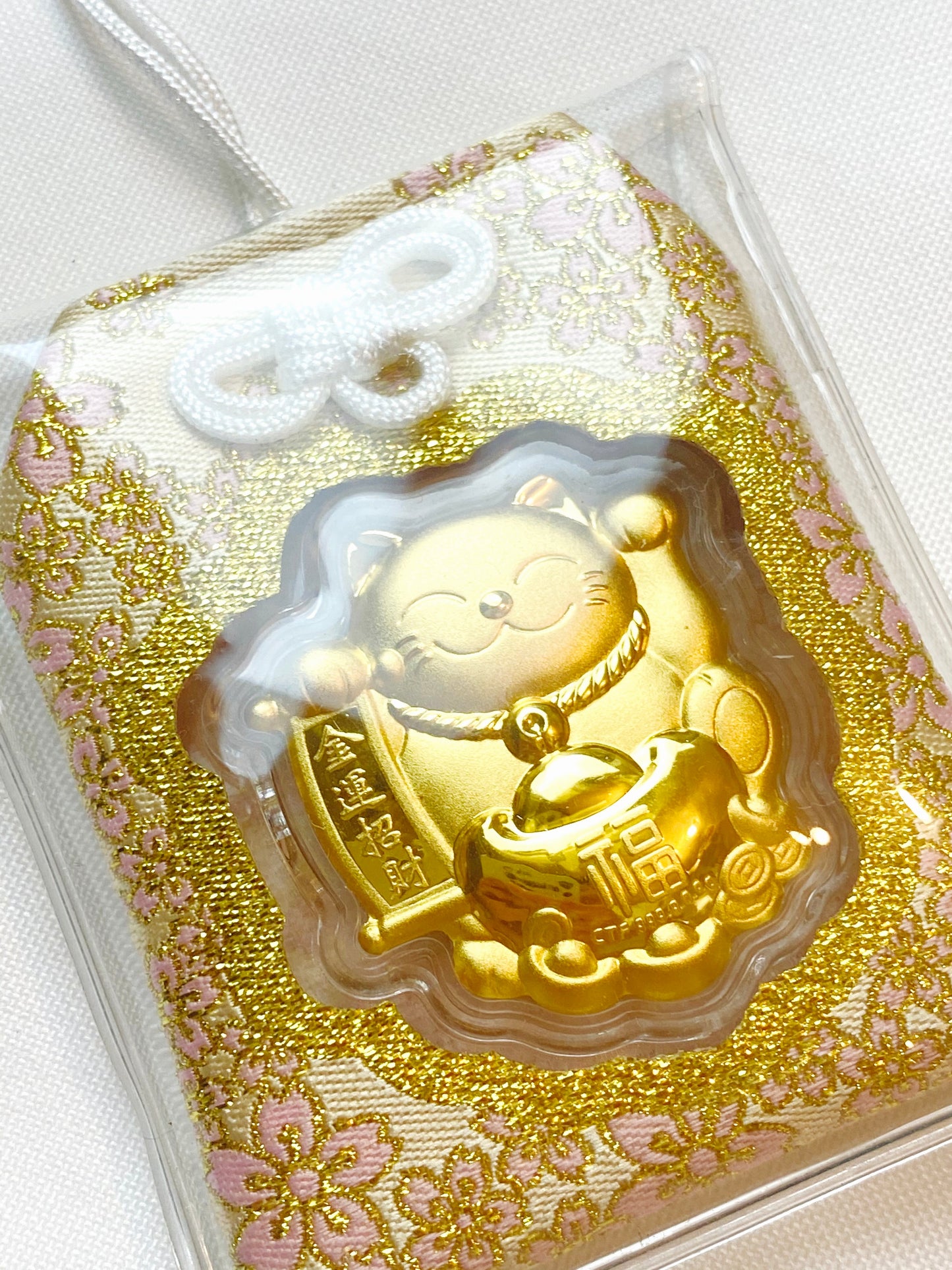 Chow Tai Fook Limited Pure Gold Omamori - Wish Guard Charm Amulet