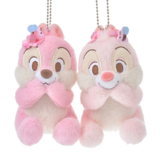 Tokyo Disney Chip 'n' Dale Pendant/Keychain One Pair SAKURA 2022