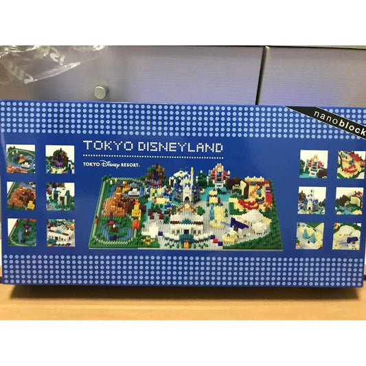 KAWADA NANO BLOCK - mini building blocks Tokyo Disneyland  Limited Edition